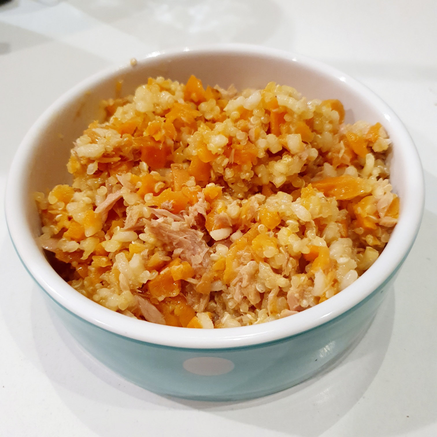 Homemade pet food made with Thermomix